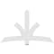 Ekena Millwork Davenport Architectural Grade PVC Gable Bracket, 72"W x 45"H x 2"D x 6"F, 15/12 Pitch GBP072X45X0206DAV00 - alternate 5